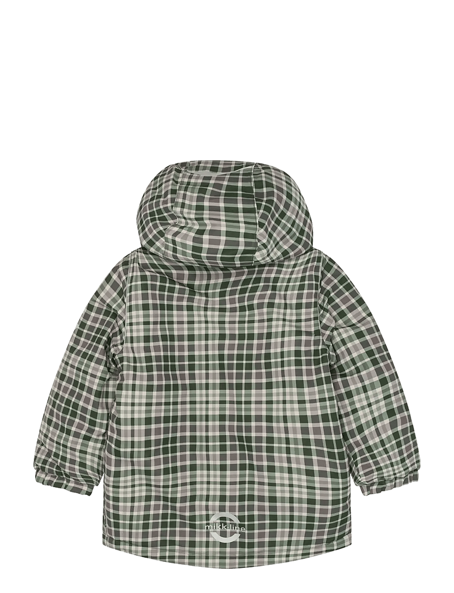 mikk-line - Winter Jacket AOP - skidjackor - check aop - 1