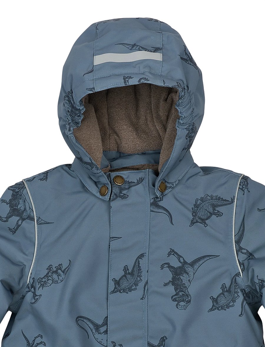 mikk-line - Winter Jacket AOP - skidjackor - dino stroke aop - 3