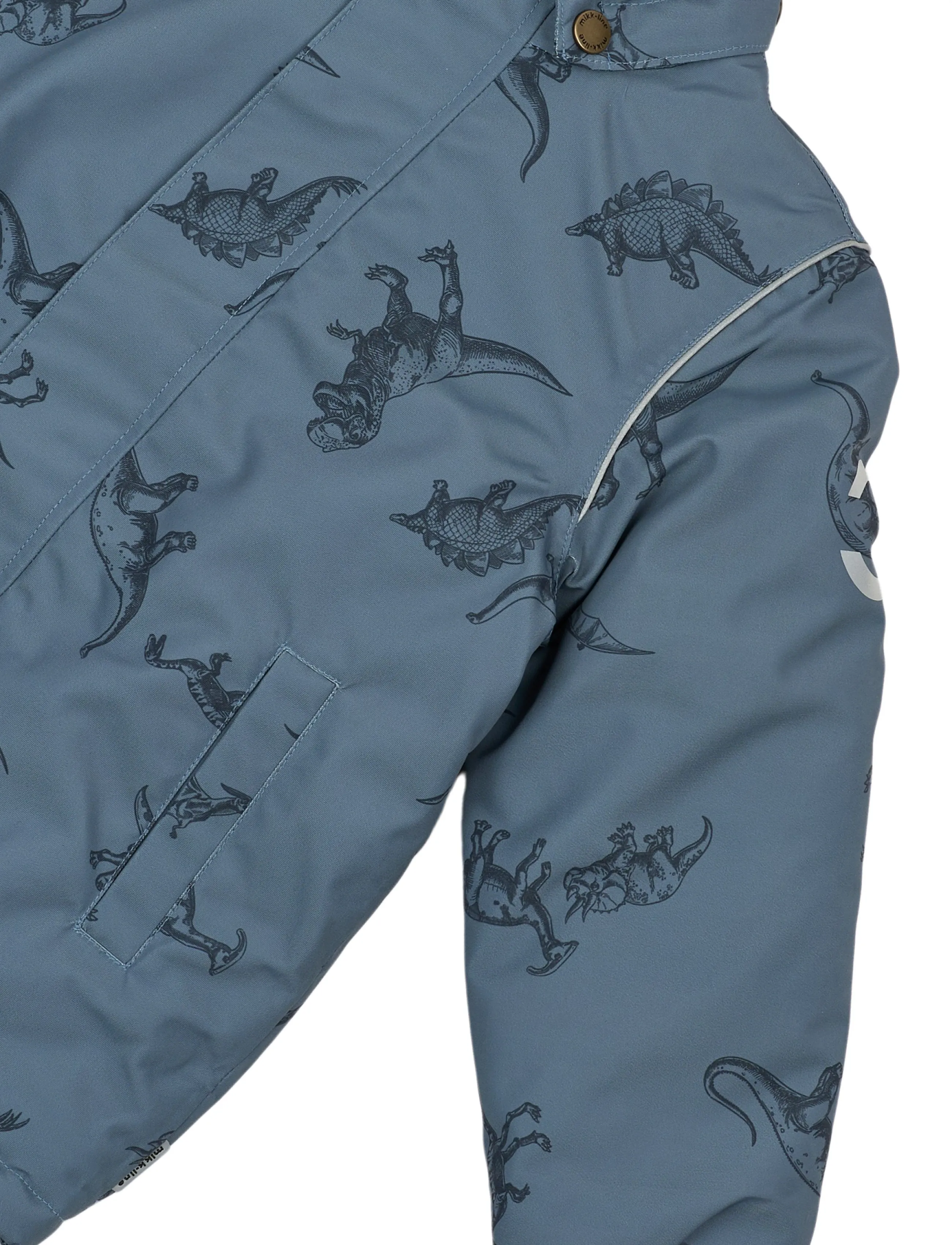 mikk-line - Winter Jacket AOP - skidjackor - dino stroke aop - 4