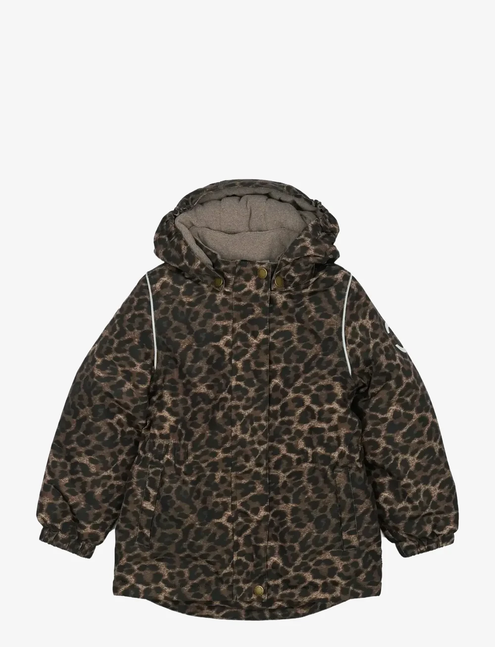 mikk-line - Winter Jacket waist AOP - skijakker - leo - 1