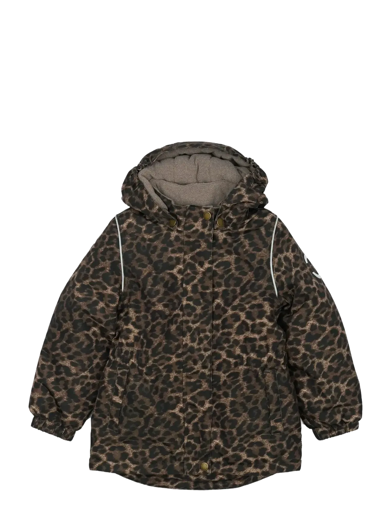 mikk-line - Winter Jacket waist AOP - suusajoped - leo - 1