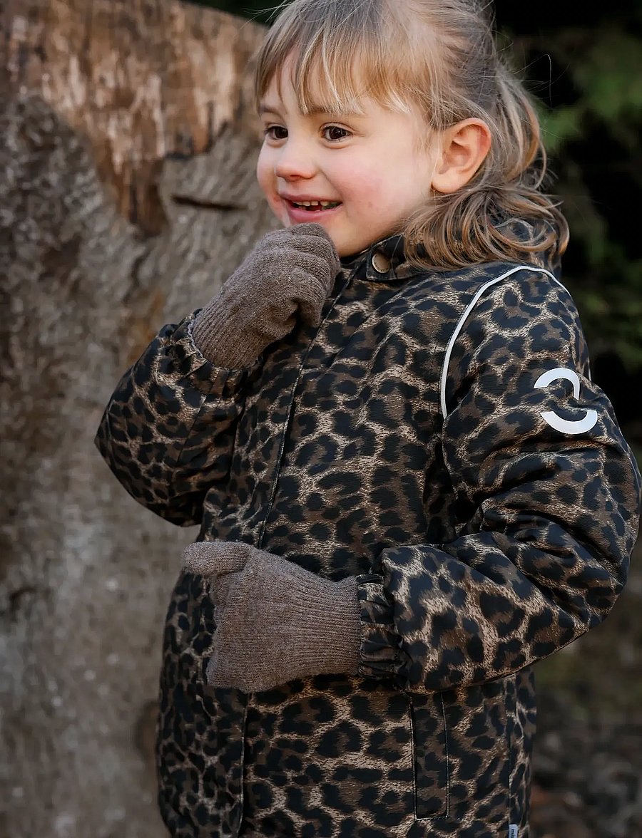 mikk-line - Winter Jacket waist AOP - suusajoped - leo - 0
