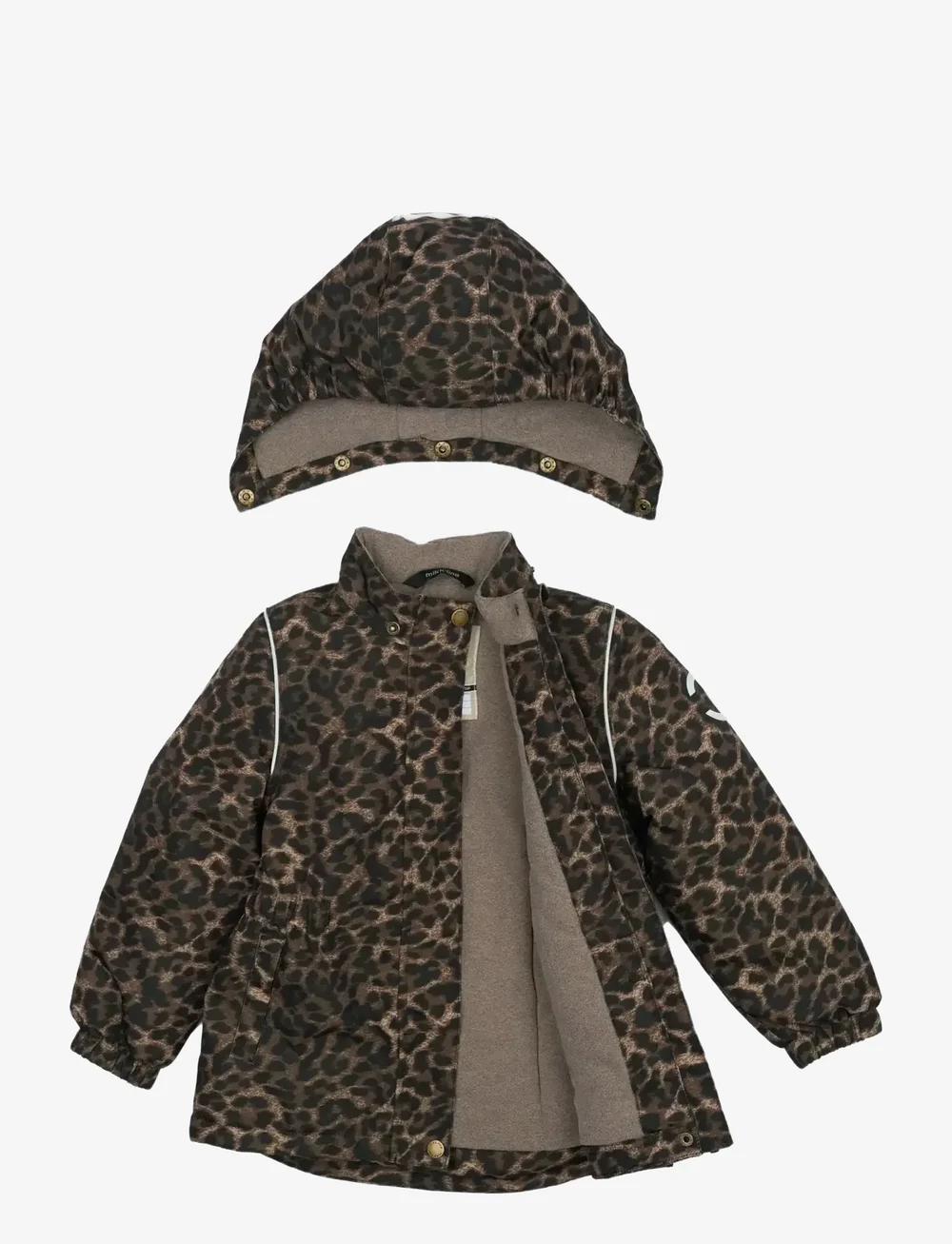 mikk-line - Winter Jacket waist AOP - skijakker - leo - 3