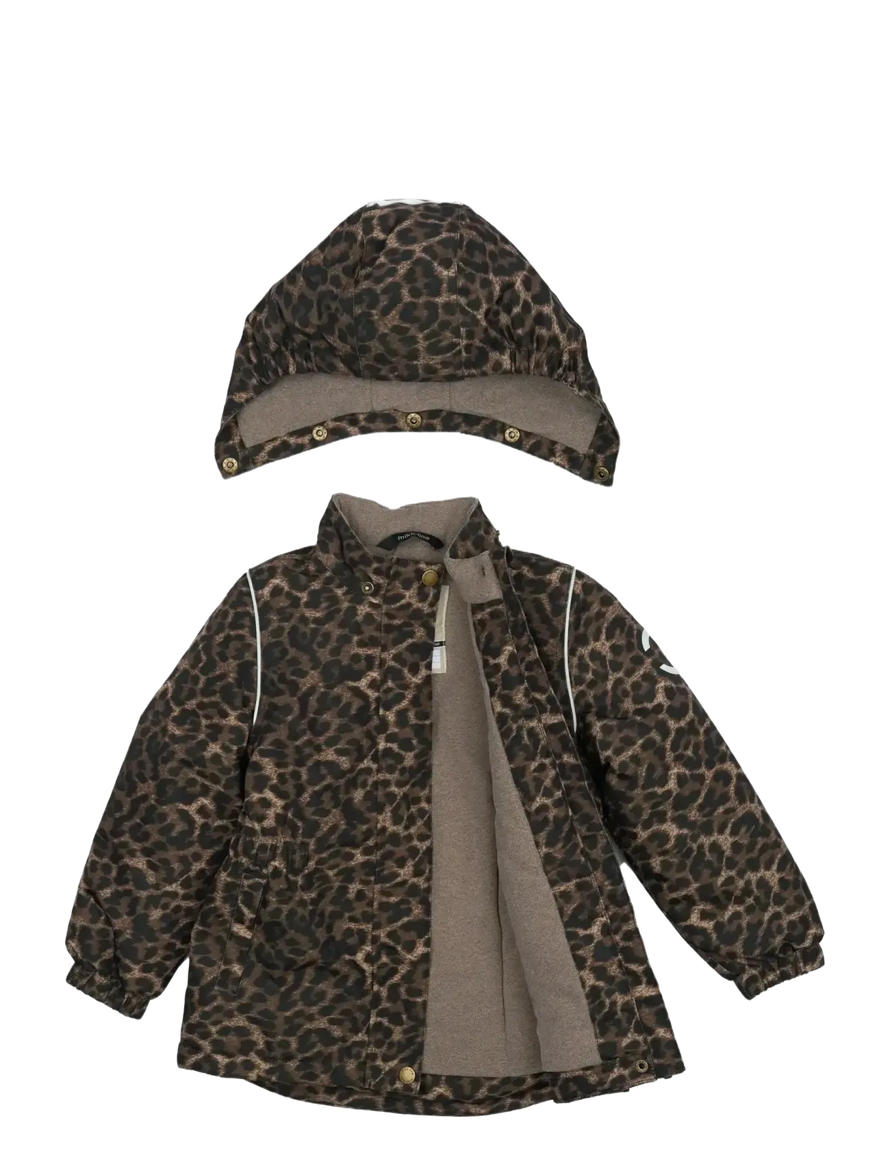 mikk-line - Winter Jacket waist AOP - suusajoped - leo - 3
