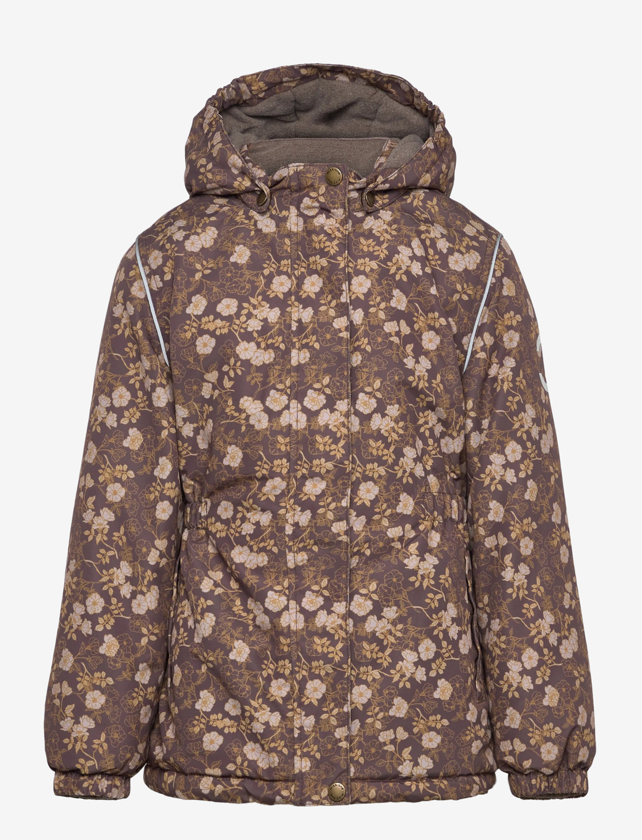 mikk-line - Winter Jacket waist AOP - skijakker - sparrow - 0