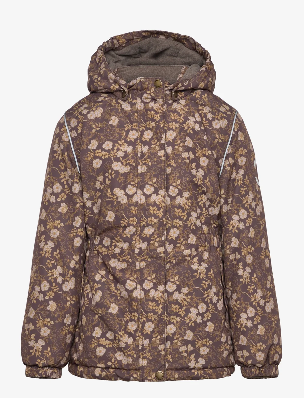 mikk-line - Winter Jacket waist AOP - skijacken - sparrow - 0