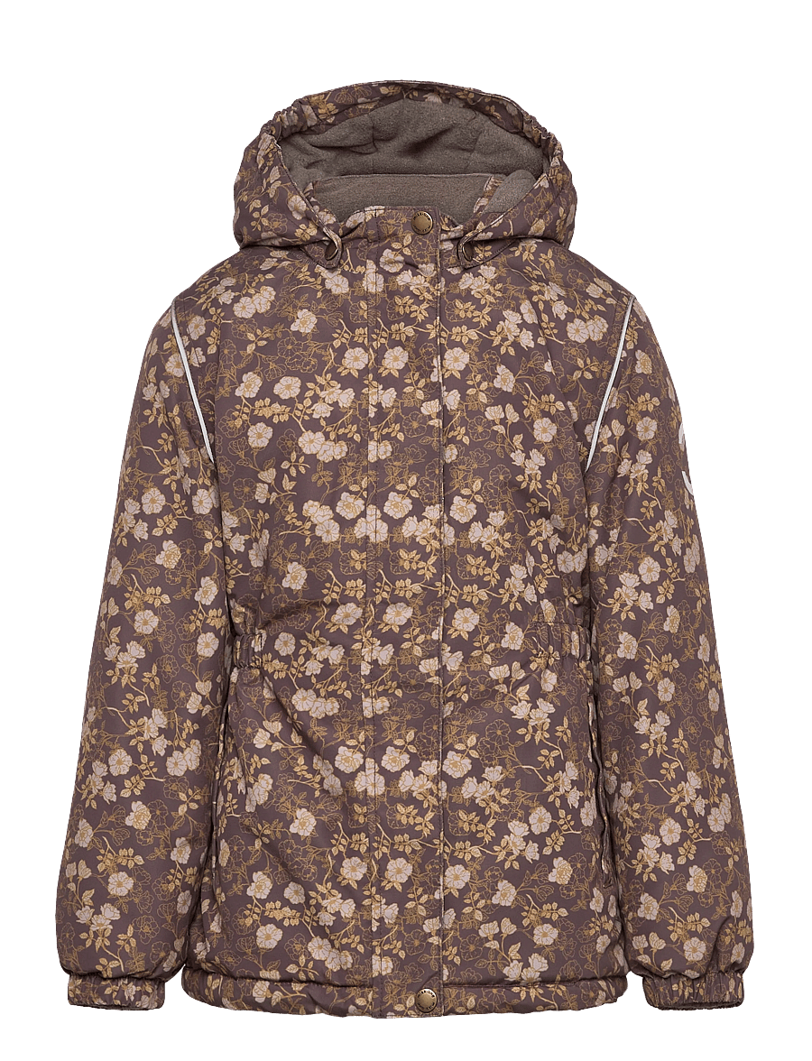 mikk-line - Winter Jacket waist AOP - skidjackor - sparrow - 0