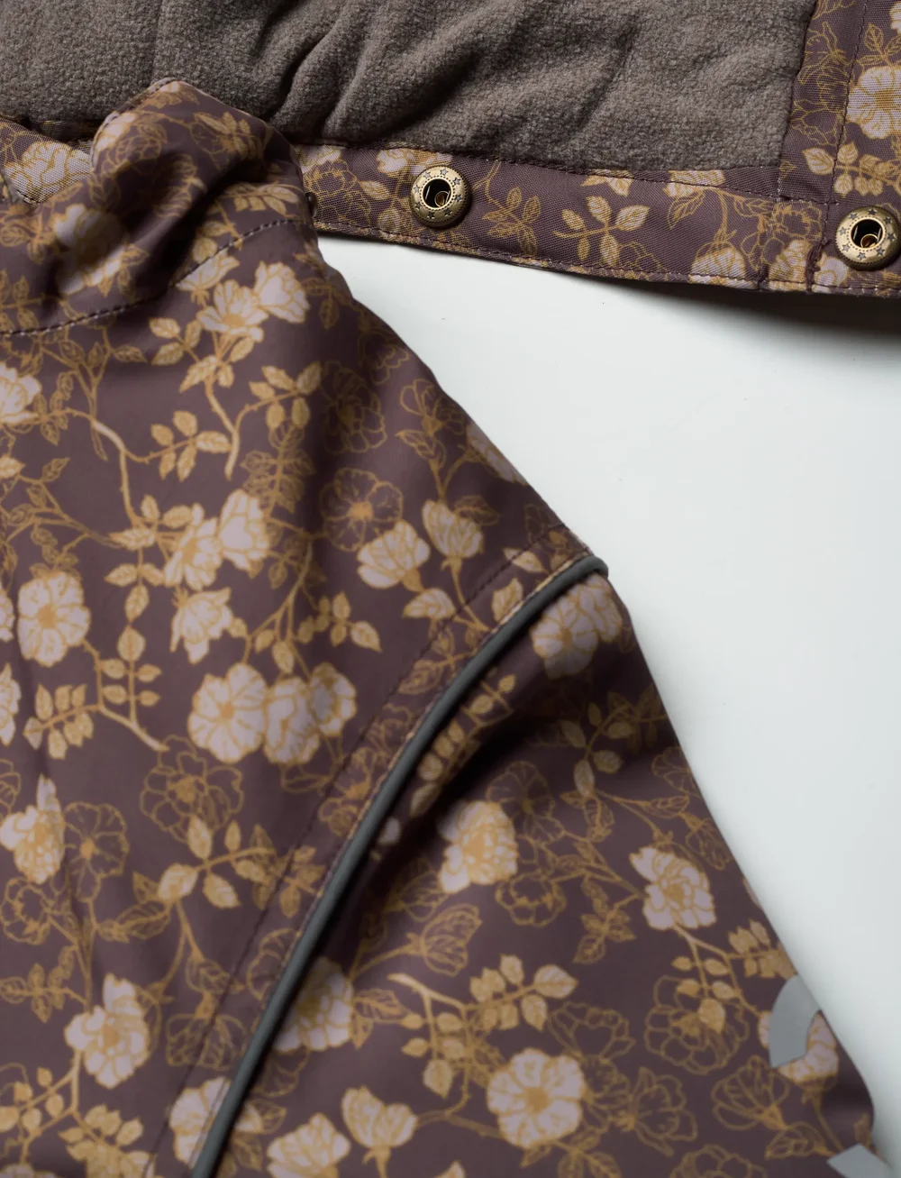 mikk-line - Winter Jacket waist AOP - skijacken - sparrow - 3