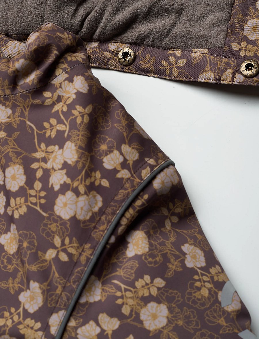 mikk-line - Winter Jacket waist AOP - skijakker - sparrow - 3