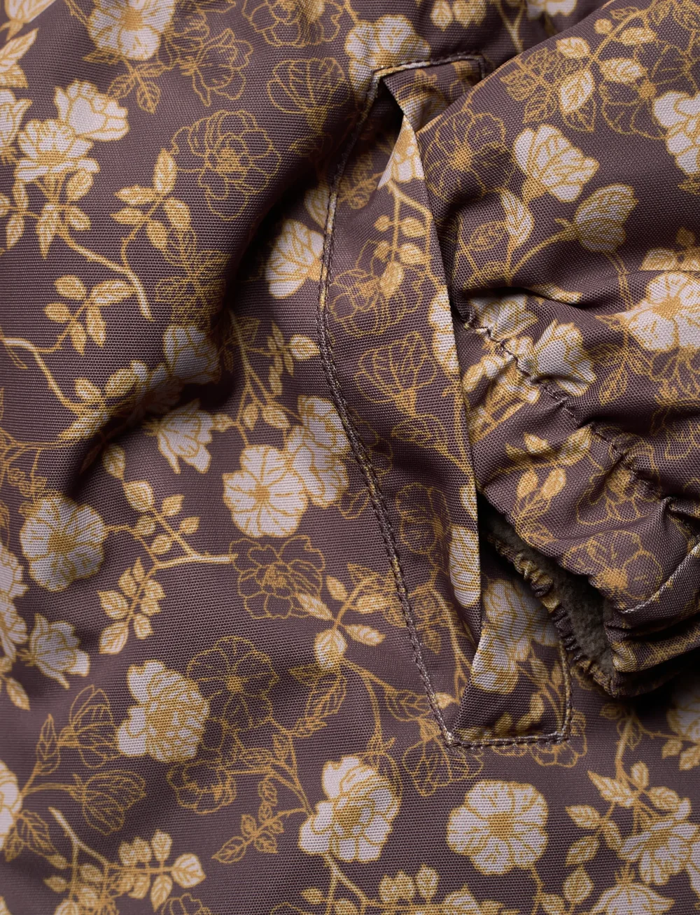 mikk-line - Winter Jacket waist AOP - skijacken - sparrow - 4