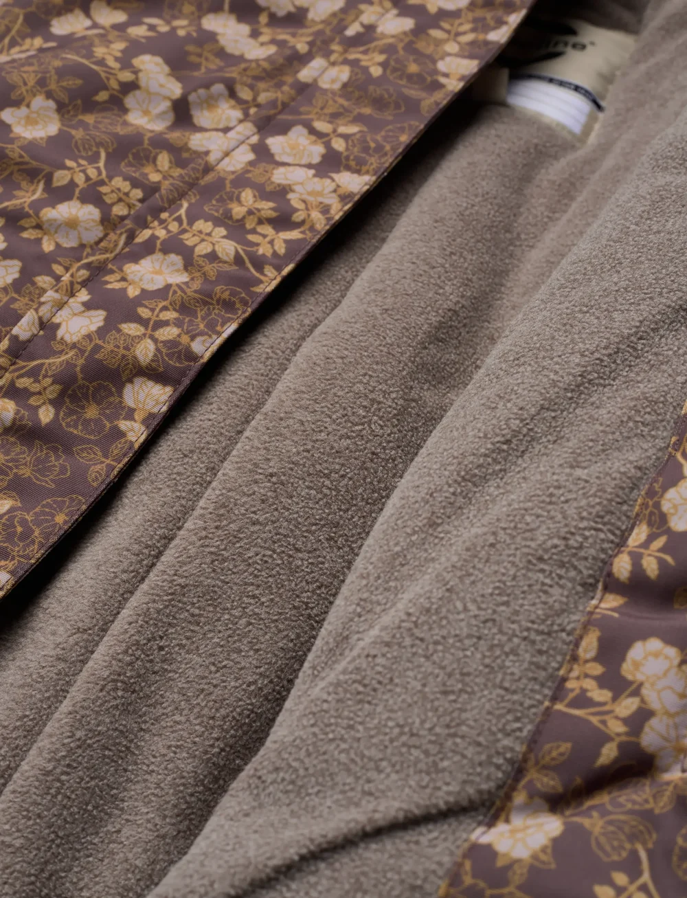 mikk-line - Winter Jacket waist AOP - skijacken - sparrow - 5