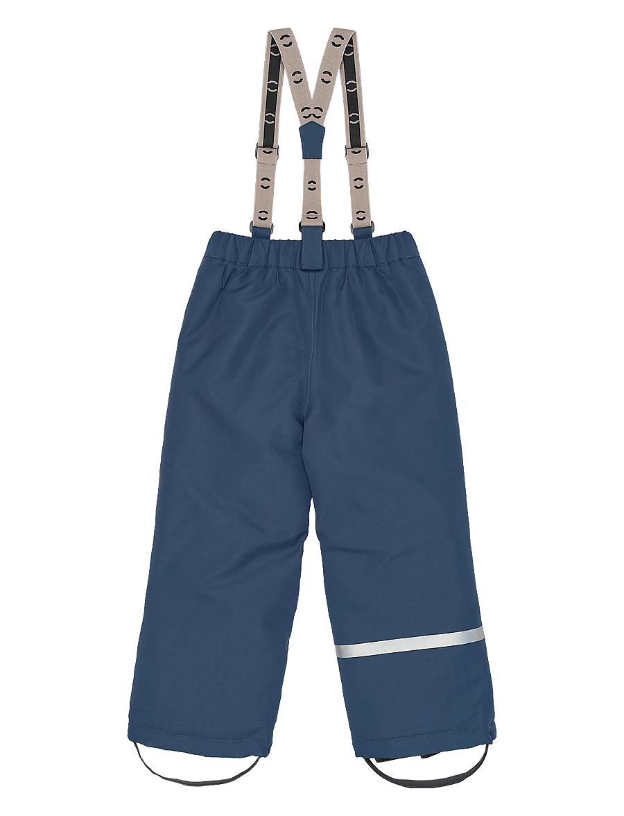 mikk-line - Uni Snow Pant Solid - vinterbukser - blue nights - 1