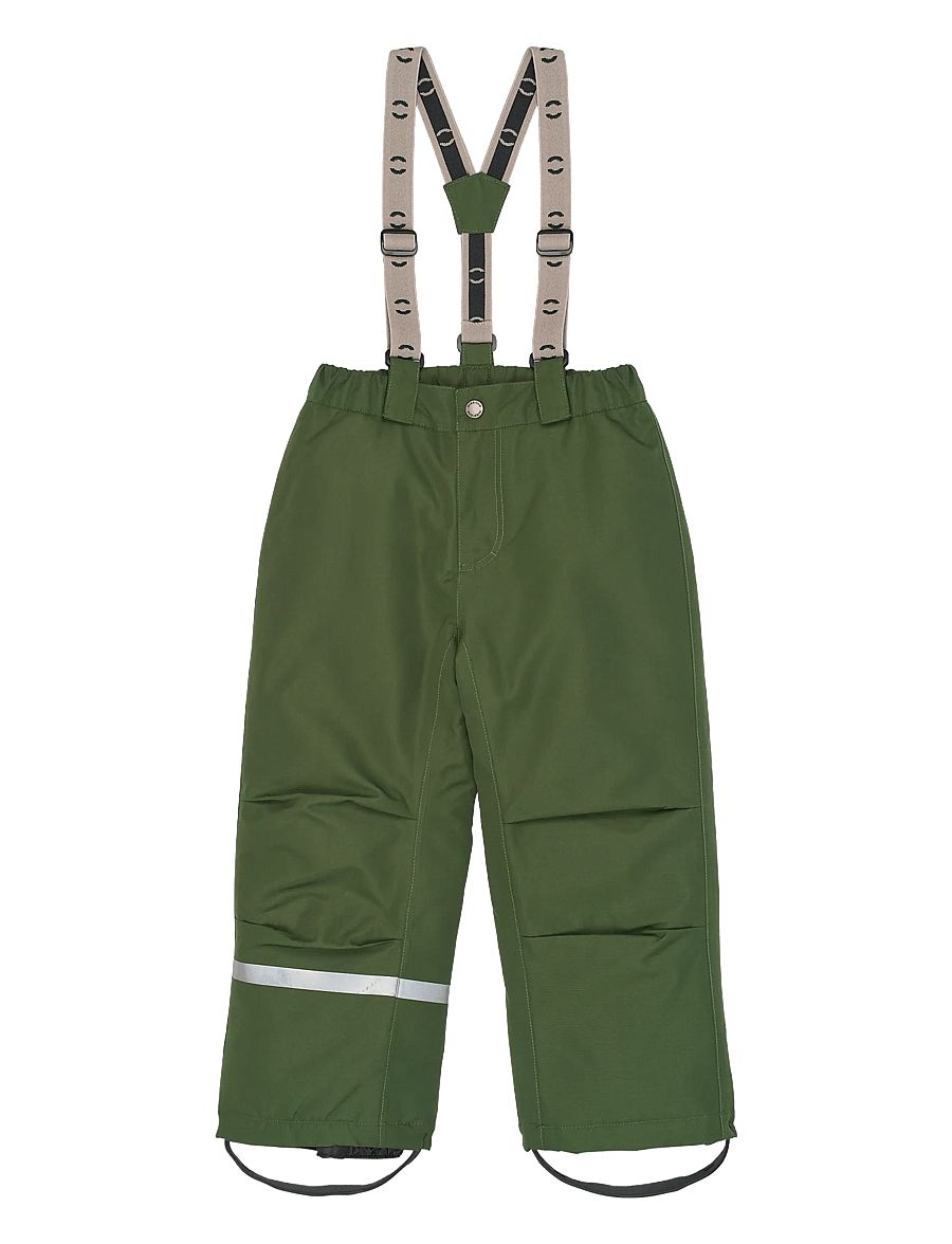 mikk-line - Uni Snow Pant Solid - vinterbukser - kombu green - 0