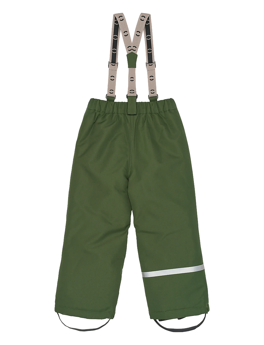 mikk-line - Uni Snow Pant Solid - vinterbukser - kombu green - 1