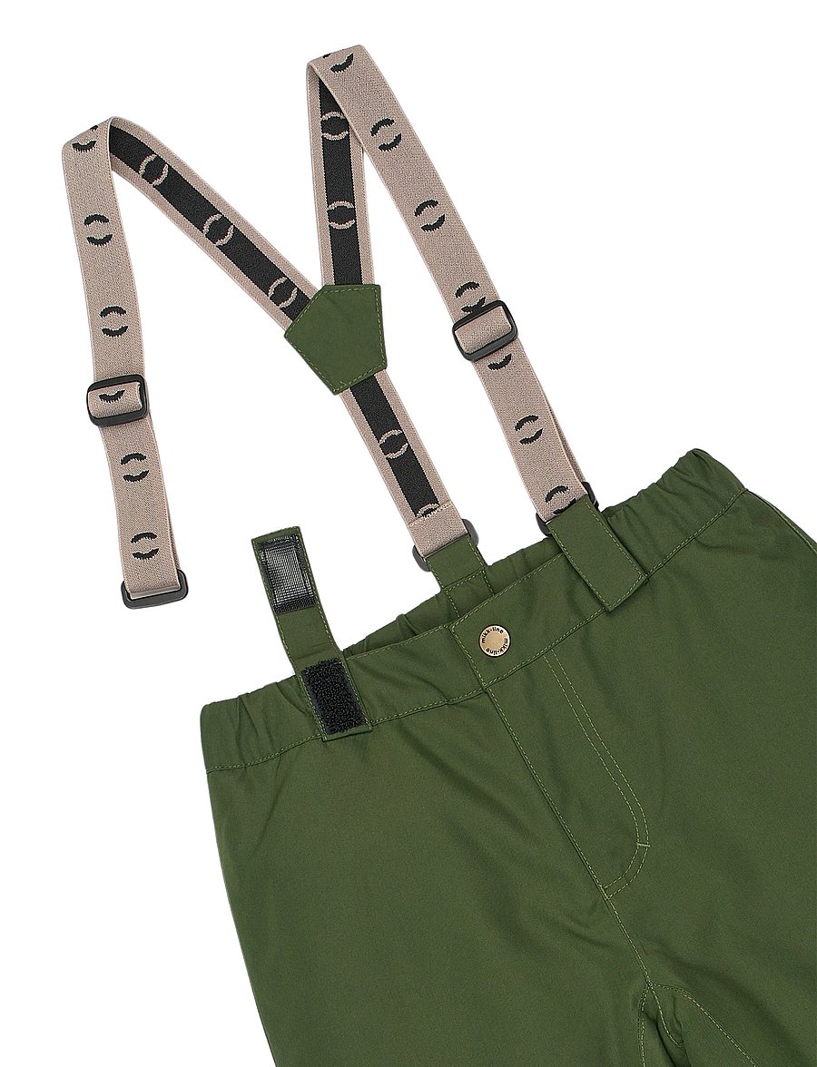 mikk-line - Uni Snow Pant Solid - vinterbukser - kombu green - 2