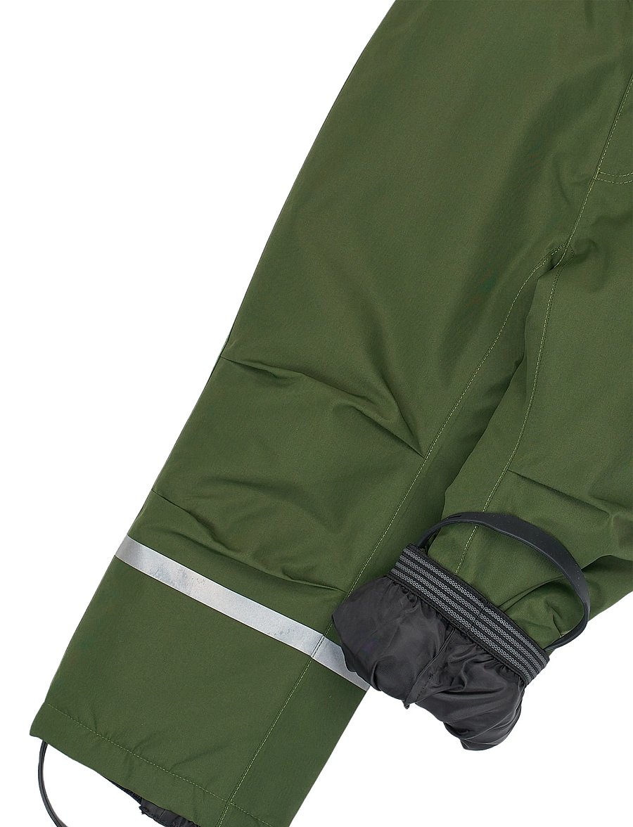 mikk-line - Uni Snow Pant Solid - vinterbukser - kombu green - 3