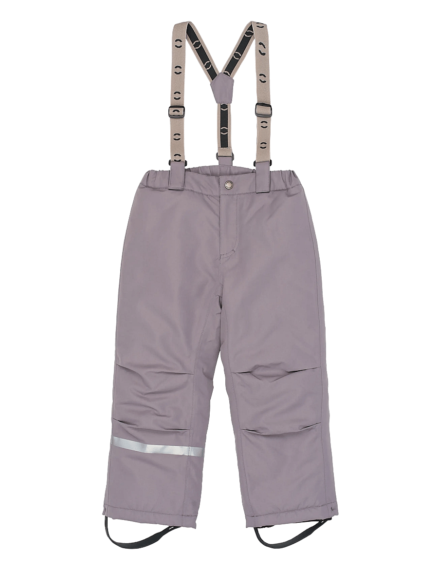 mikk-line - Uni Snow Pant Solid - vinterbukser - shark - 0