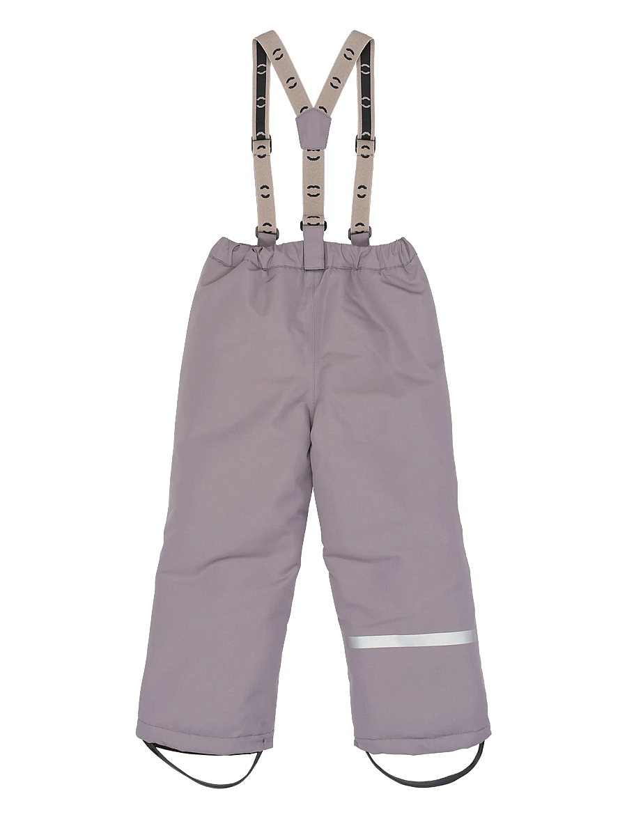 mikk-line - Uni Snow Pant Solid - vinterbukser - shark - 1
