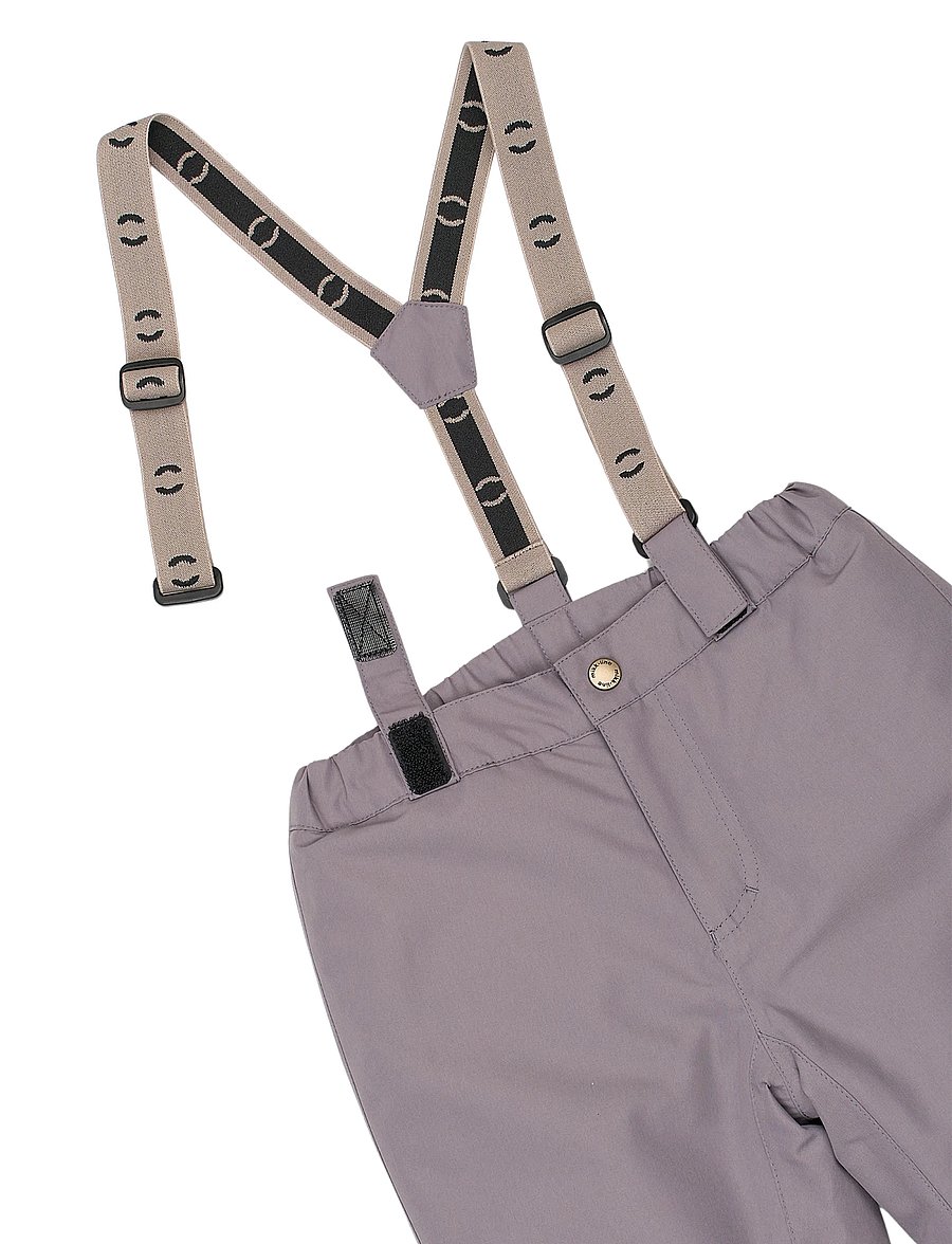 mikk-line - Uni Snow Pant Solid - vinterbukser - shark - 2