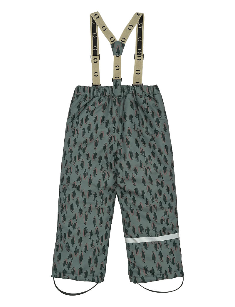 mikk-line - Uni Snow Pant AOP - talvepüksid - balsam green - 1