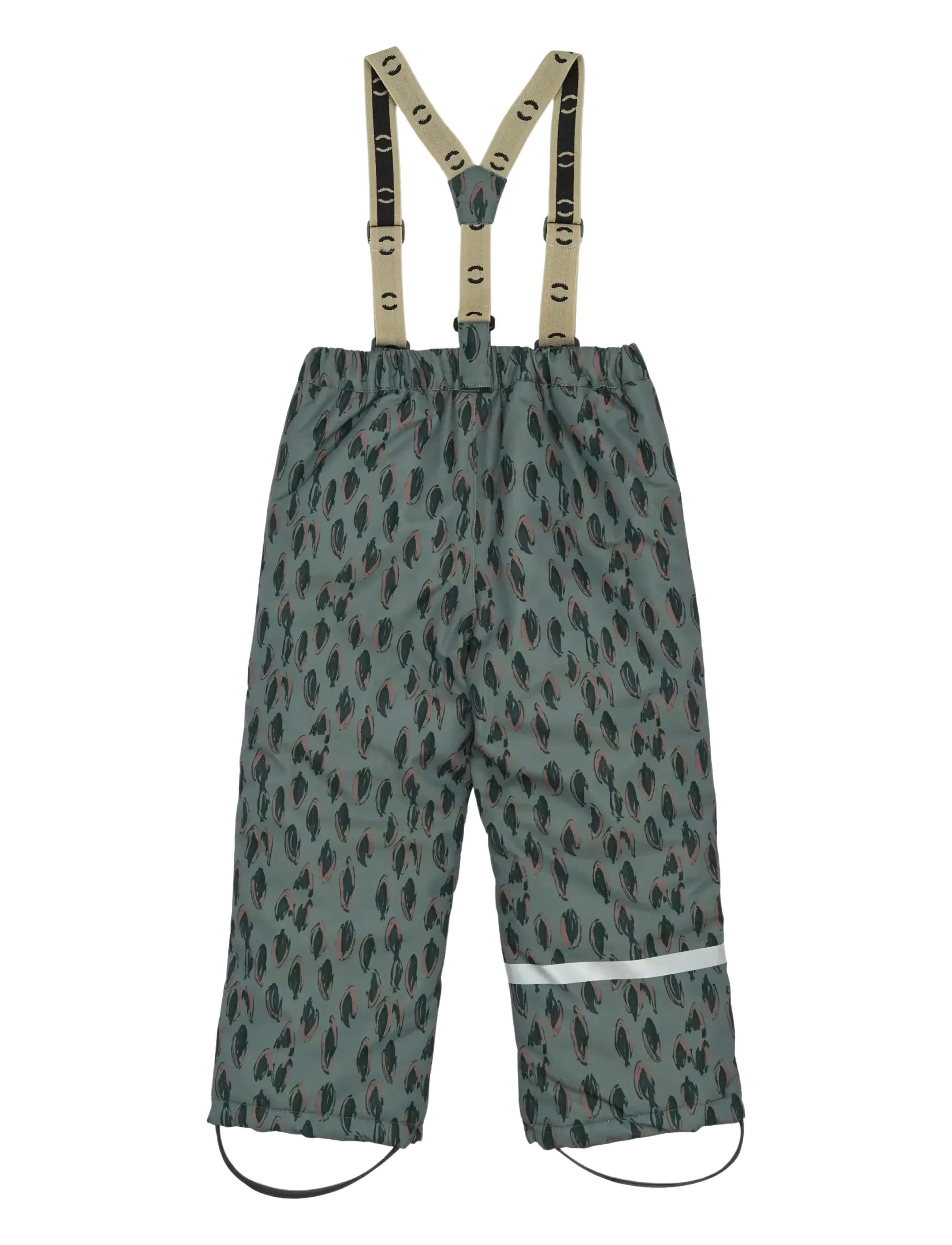 mikk-line - Uni Snow Pant AOP - overbroeken - balsam green - 1