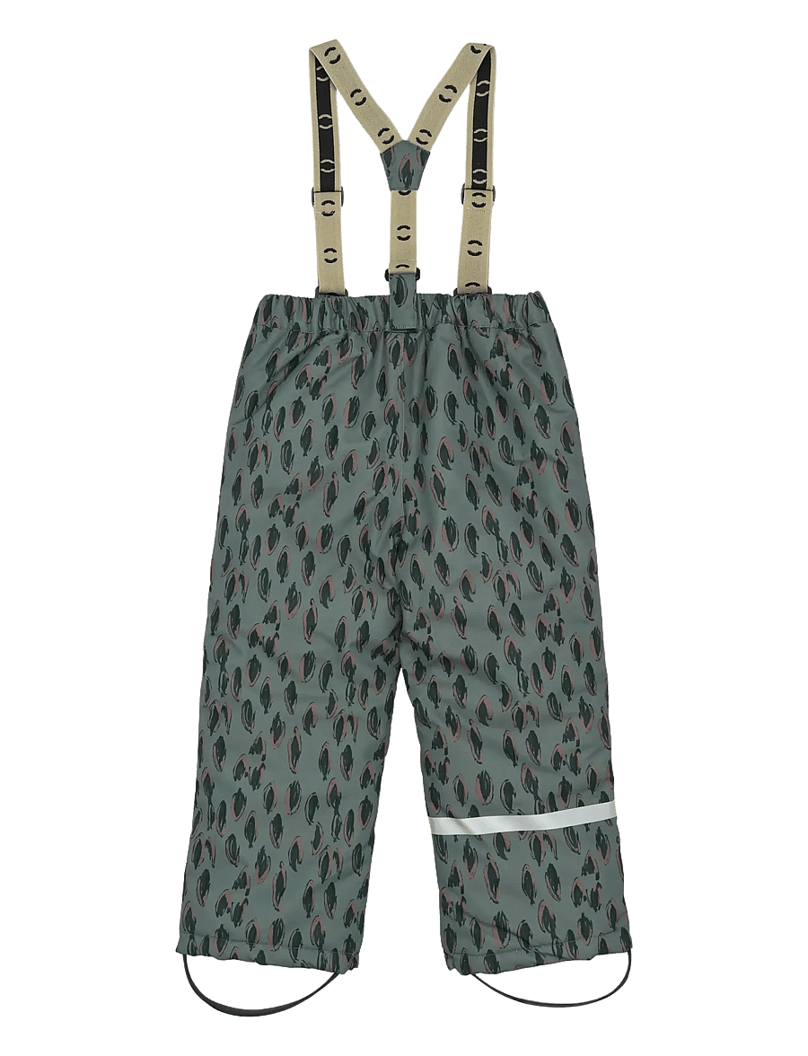 mikk-line - Uni Snow Pant AOP - pantalon d'hiver - balsam green - 1