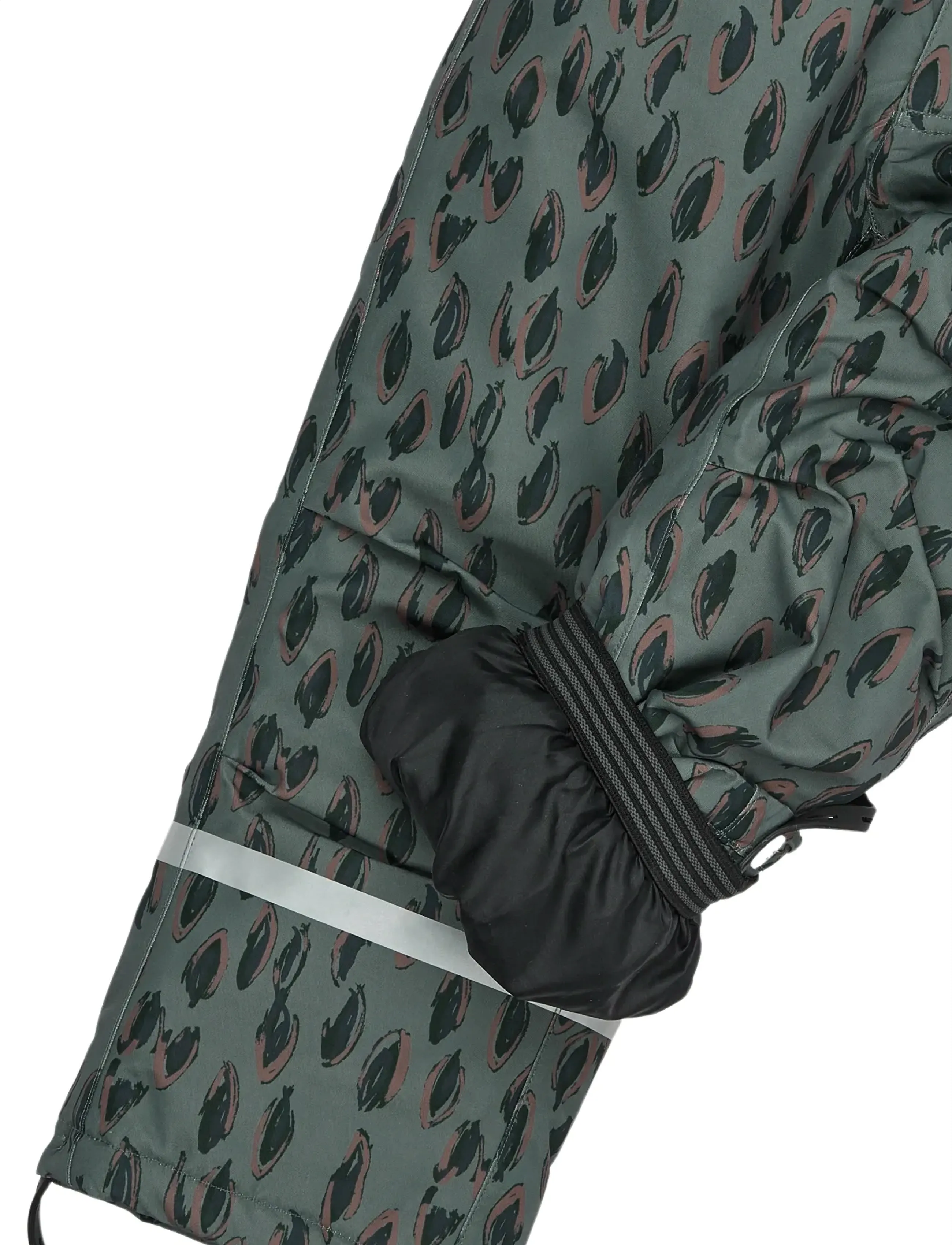 mikk-line - Uni Snow Pant AOP - pantalon d'hiver - balsam green - 3