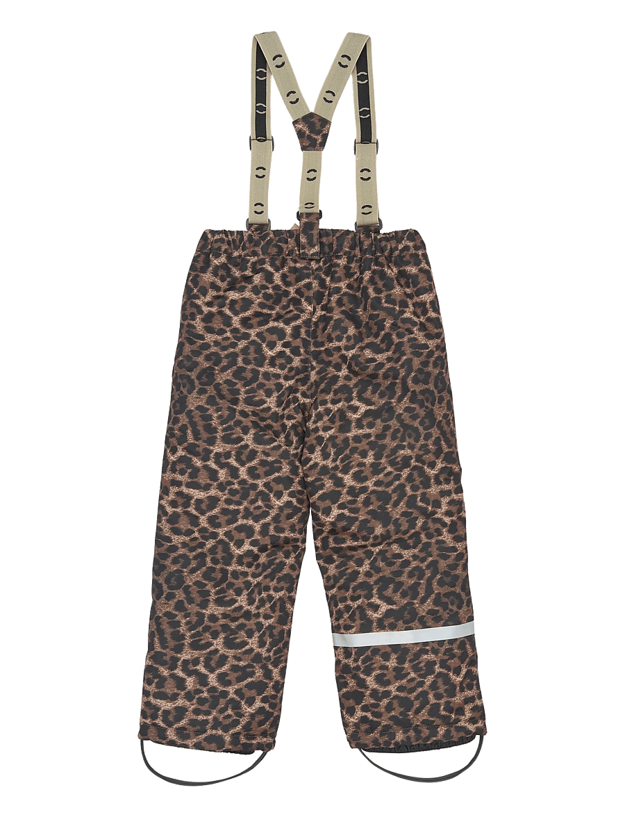 mikk-line - Uni Snow Pant AOP - vinterbukser - leo - 1