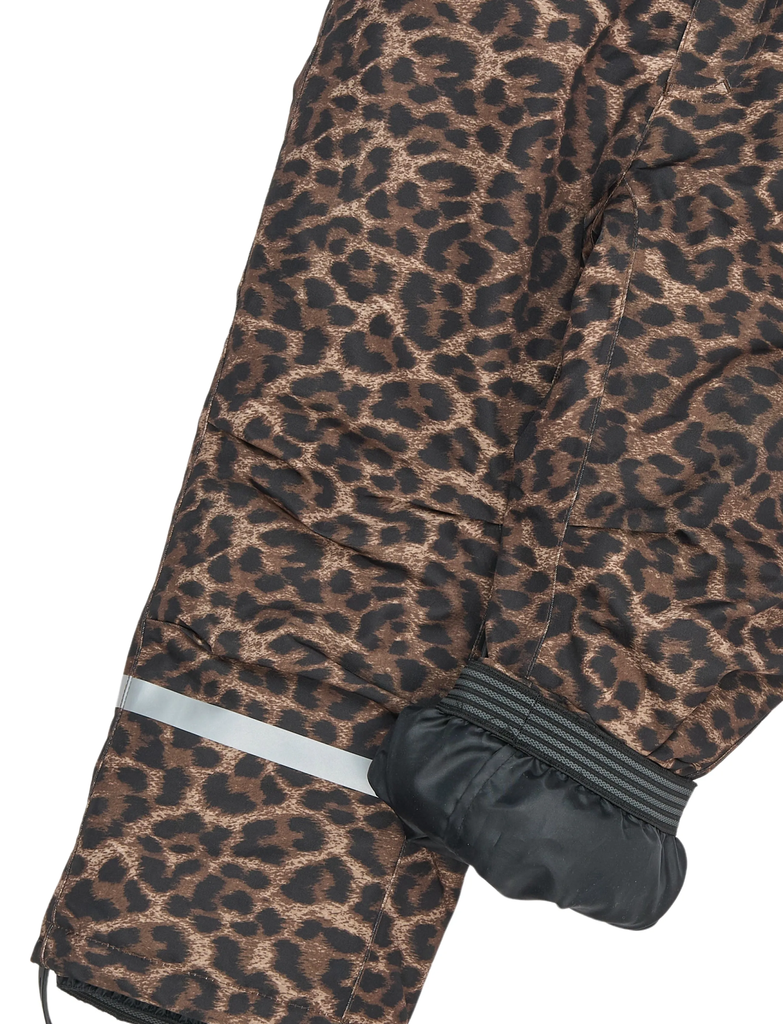 mikk-line - Uni Snow Pant AOP - vinterbukser - leo - 3