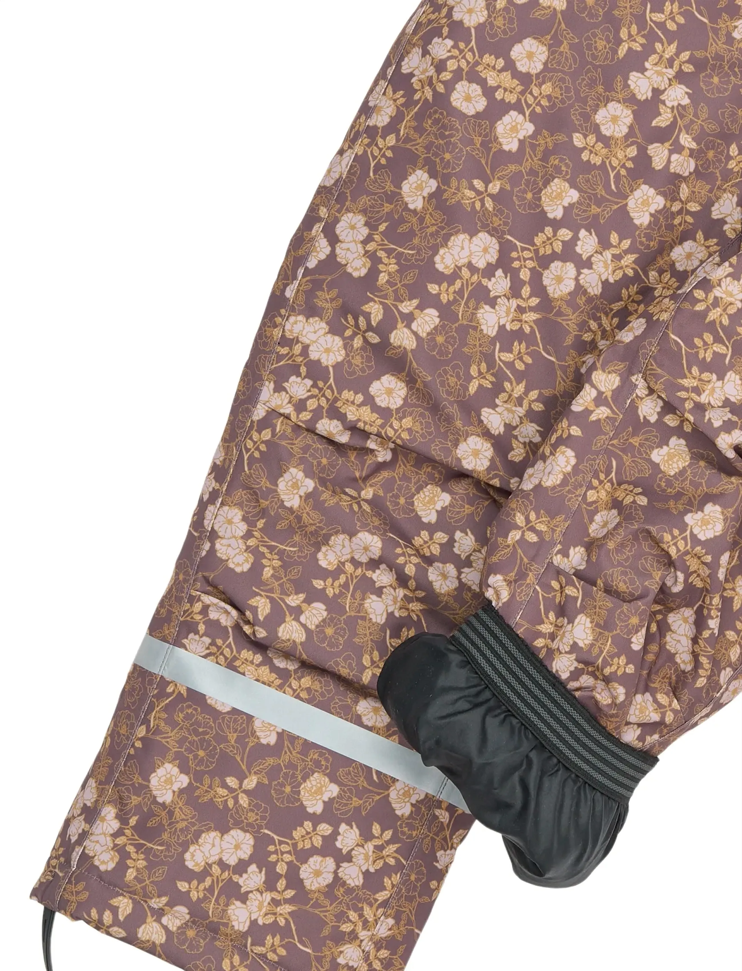 mikk-line - Uni Snow Pant AOP - overtræksbukser - sparrow - 3