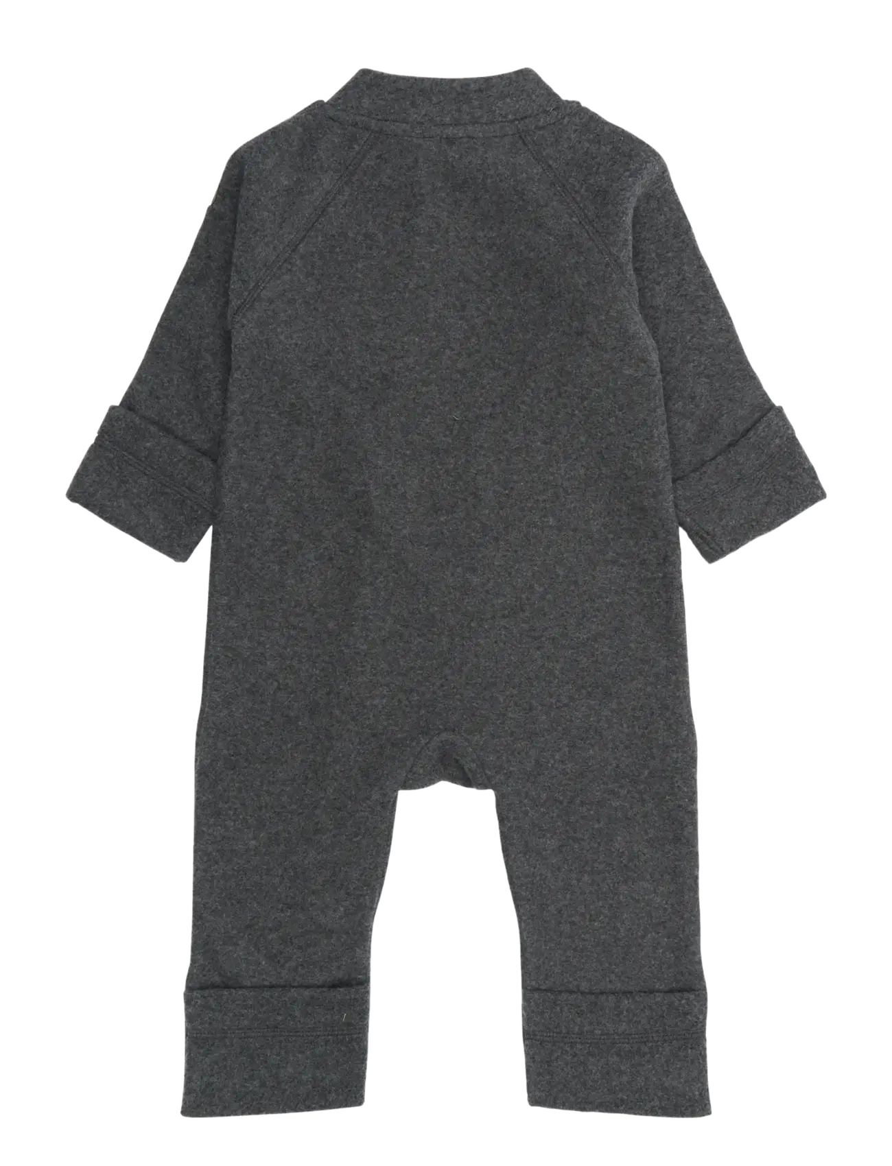 mikk-line - Cotton Fleece Baby Suit - fliisist komplektid - anthracite melange - 1