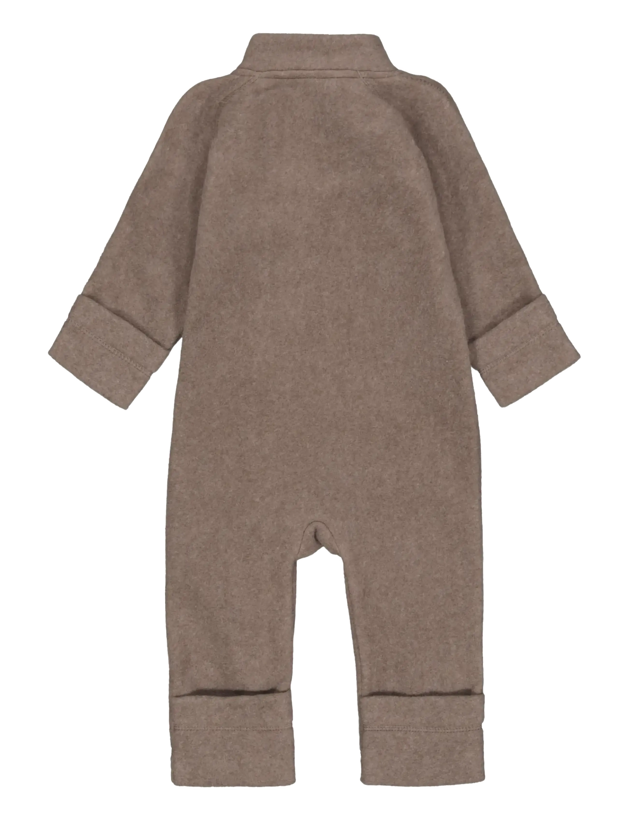 mikk-line - Cotton Fleece Baby Suit - fleece-sets - melange denver - 1