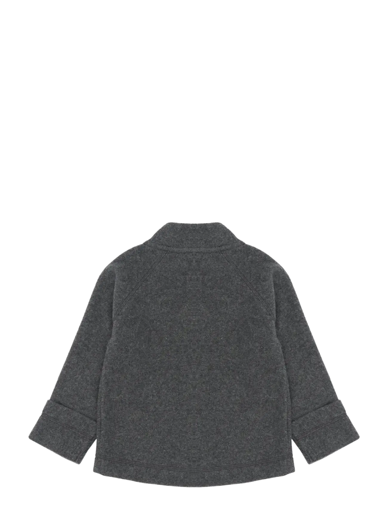 mikk-line - Cotton Fleece Baby Jacket - fleecejackor - anthracite melange - 1