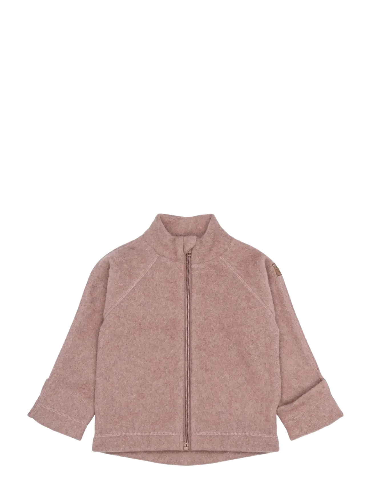 mikk-line Cotton Fleece Jacket, 128, Oberbekleidung, Rosa - Jackets, Kinder