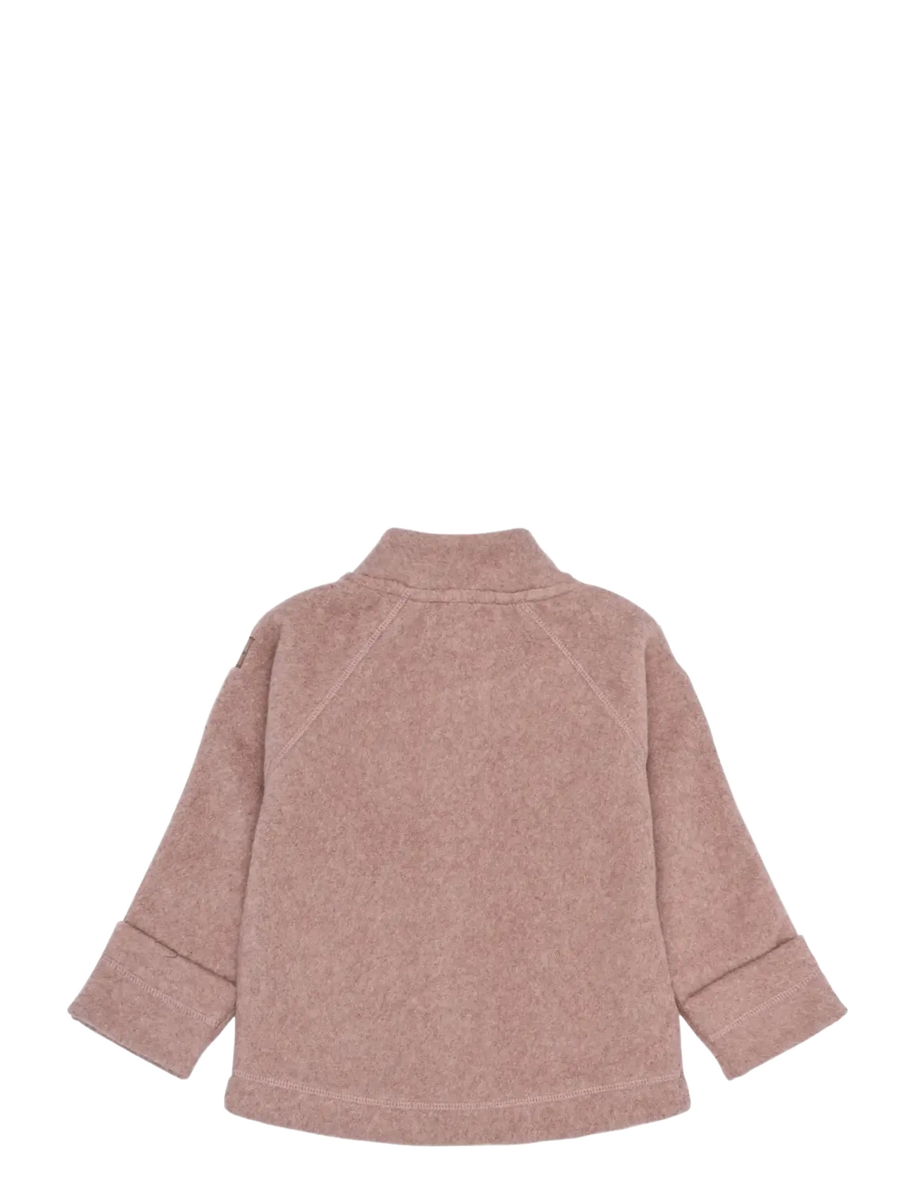 mikk-line - Cotton Fleece Jacket - fleecejacken - burlwood melange - 1