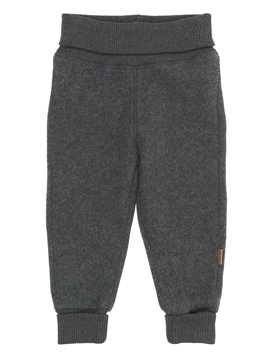 mikk-line - Cotton Fleece Pants - fleecehosen - anthracite melange - 0