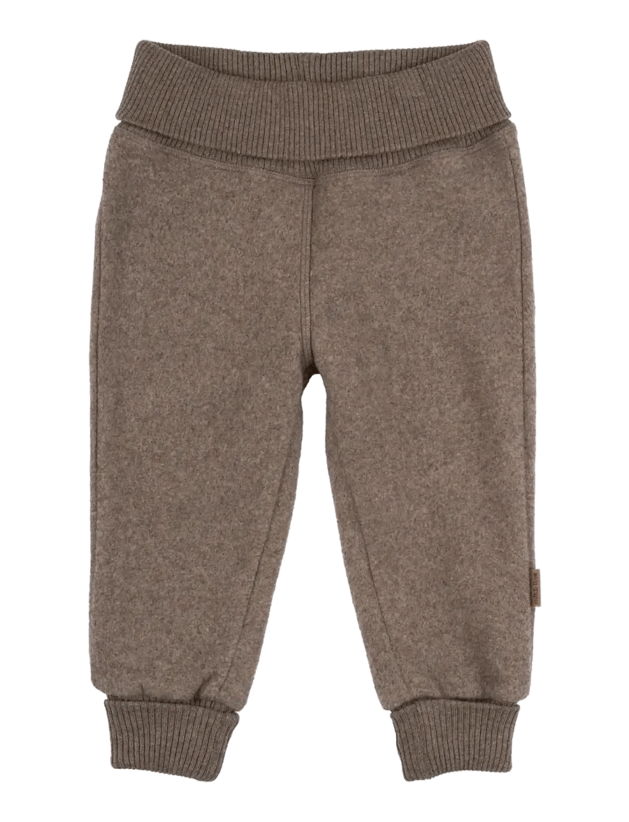 mikk-line - Cotton Fleece Pants - fleecebukser - melange denver - 0