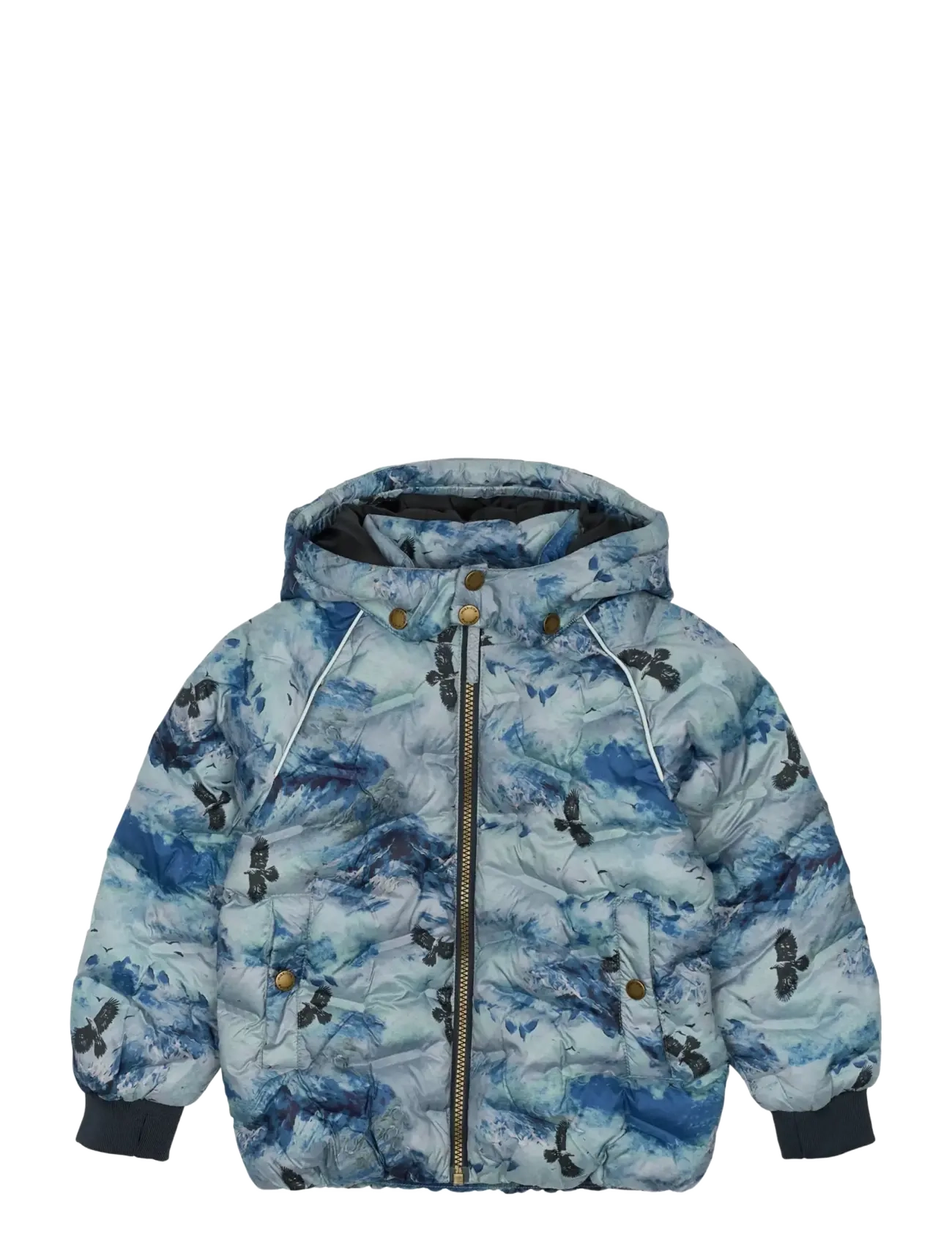 mikk-line Puffer Jacket Aop - Õueriided - BLUE NIGHTS / multi