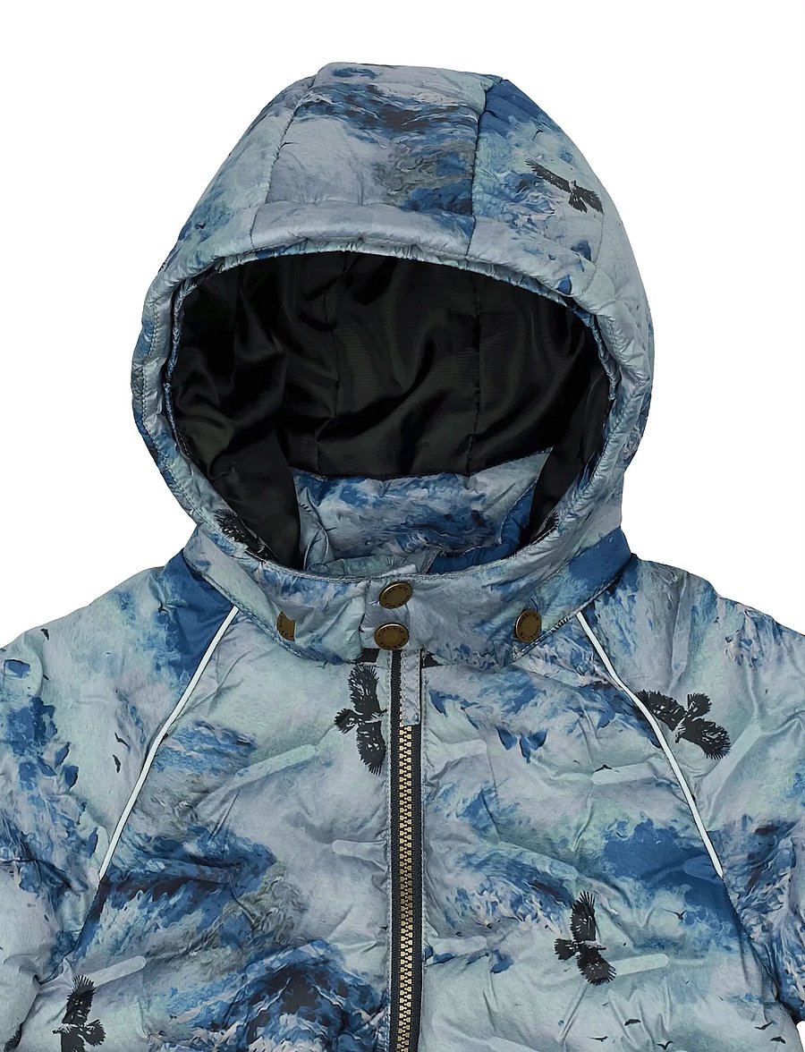 mikk-line - Puffer Jacket Aop - vinterjakker - blue nights - 3