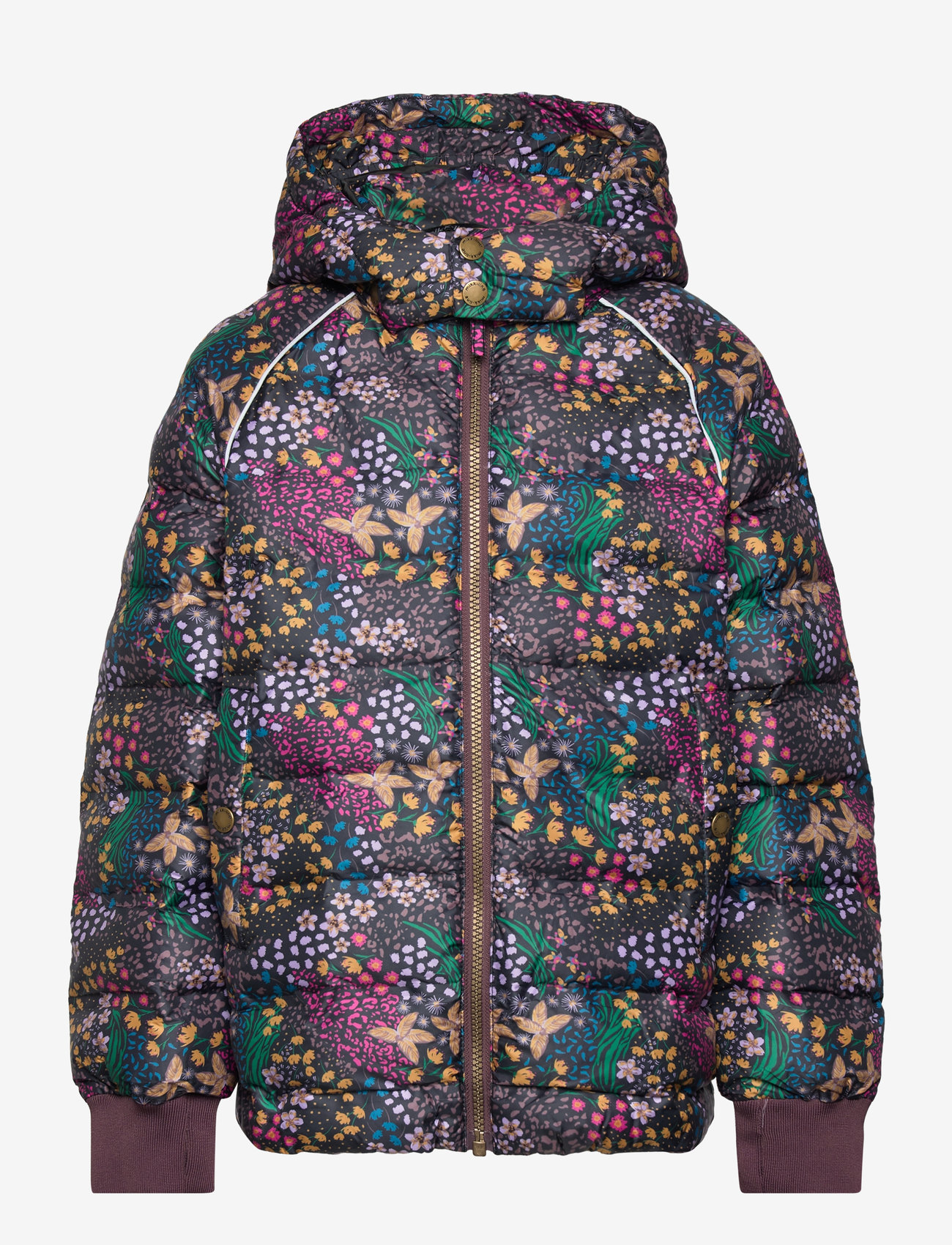 mikk-line - Puffer Jacket Aop - puhvis ja polsterdatud - huckleberry - 0