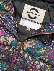 mikk-line - Puffer Jacket Aop Rec. - dunjakker og fôrede jakker - huckleberry - 2