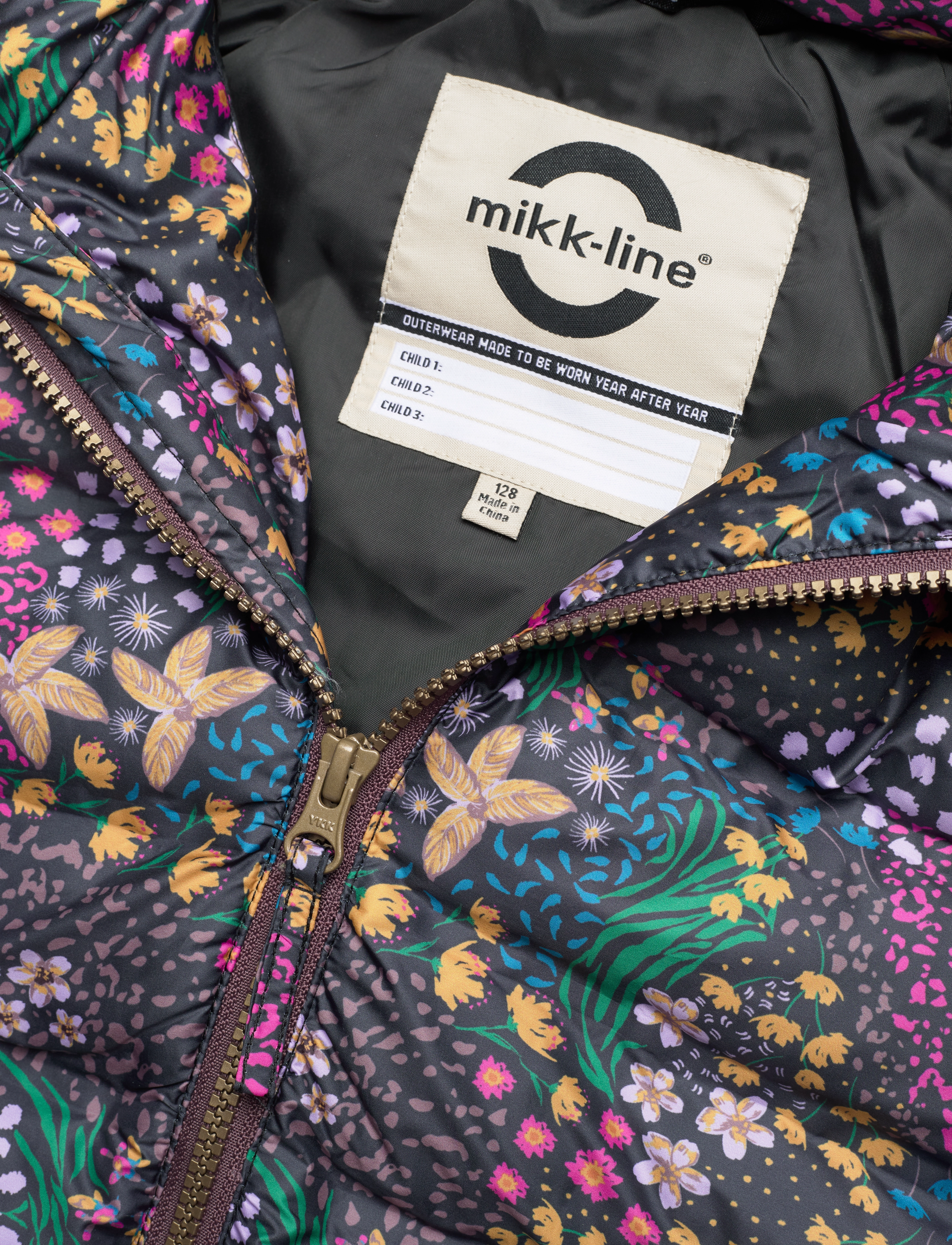 mikk-line - Puffer Jacket Aop - puhvis ja polsterdatud - huckleberry - 2