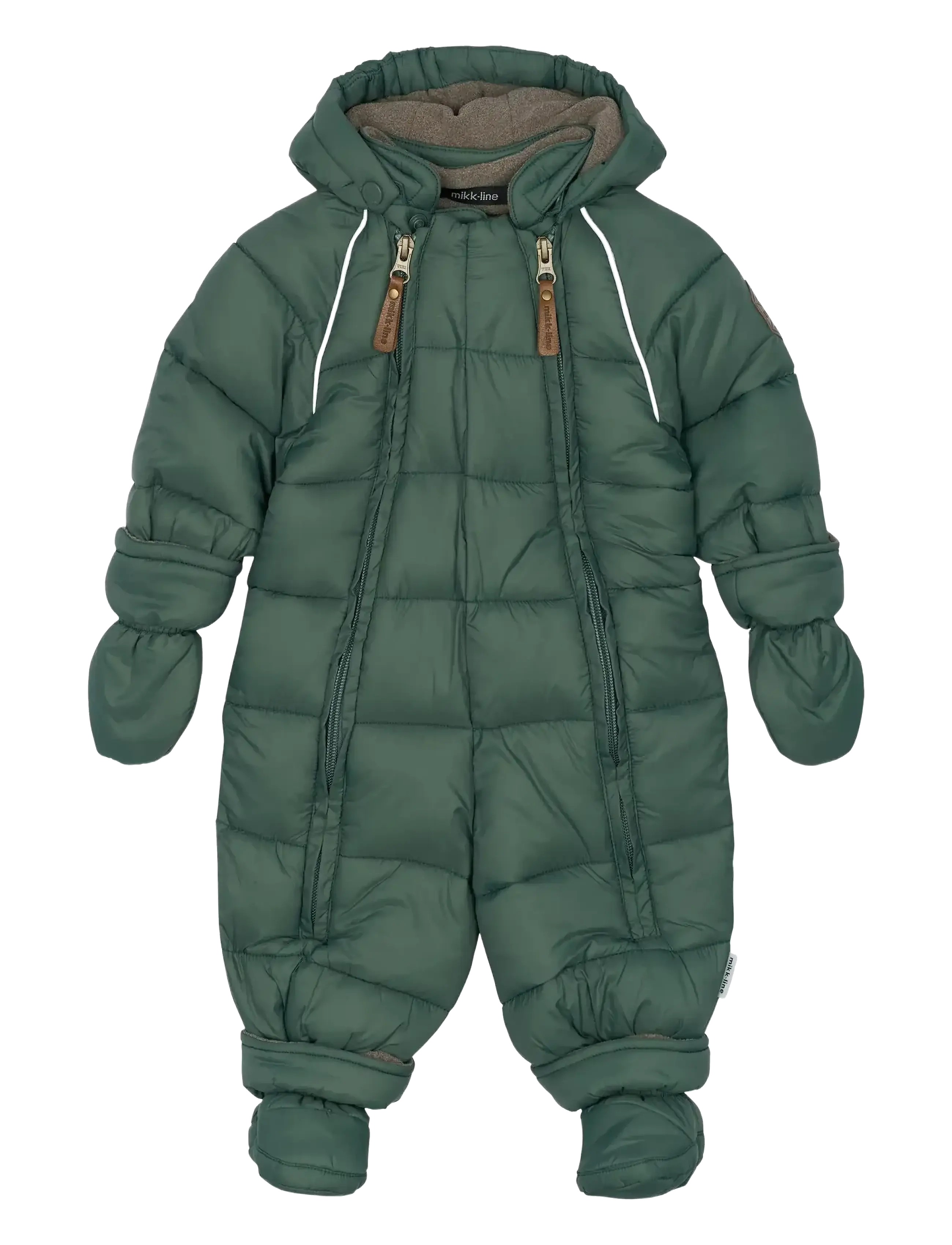 mikk-line Puff Baby Suit w Acc Rec. - Overalls - BALSAM GREEN / green