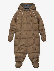 mikk-line - Puff Baby Suit w Acc Rec. - schneeanzug - beech - 0
