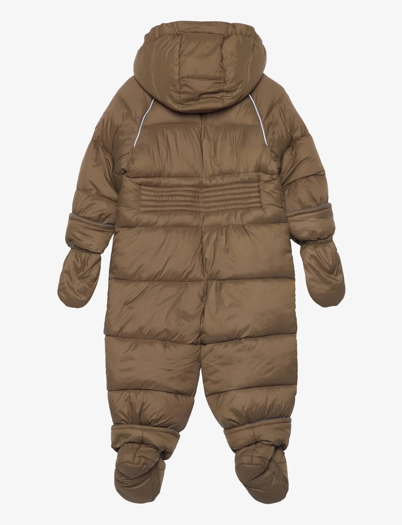 mikk-line - Puff Baby Suit w Acc Rec. - snowsuit - beech - 1