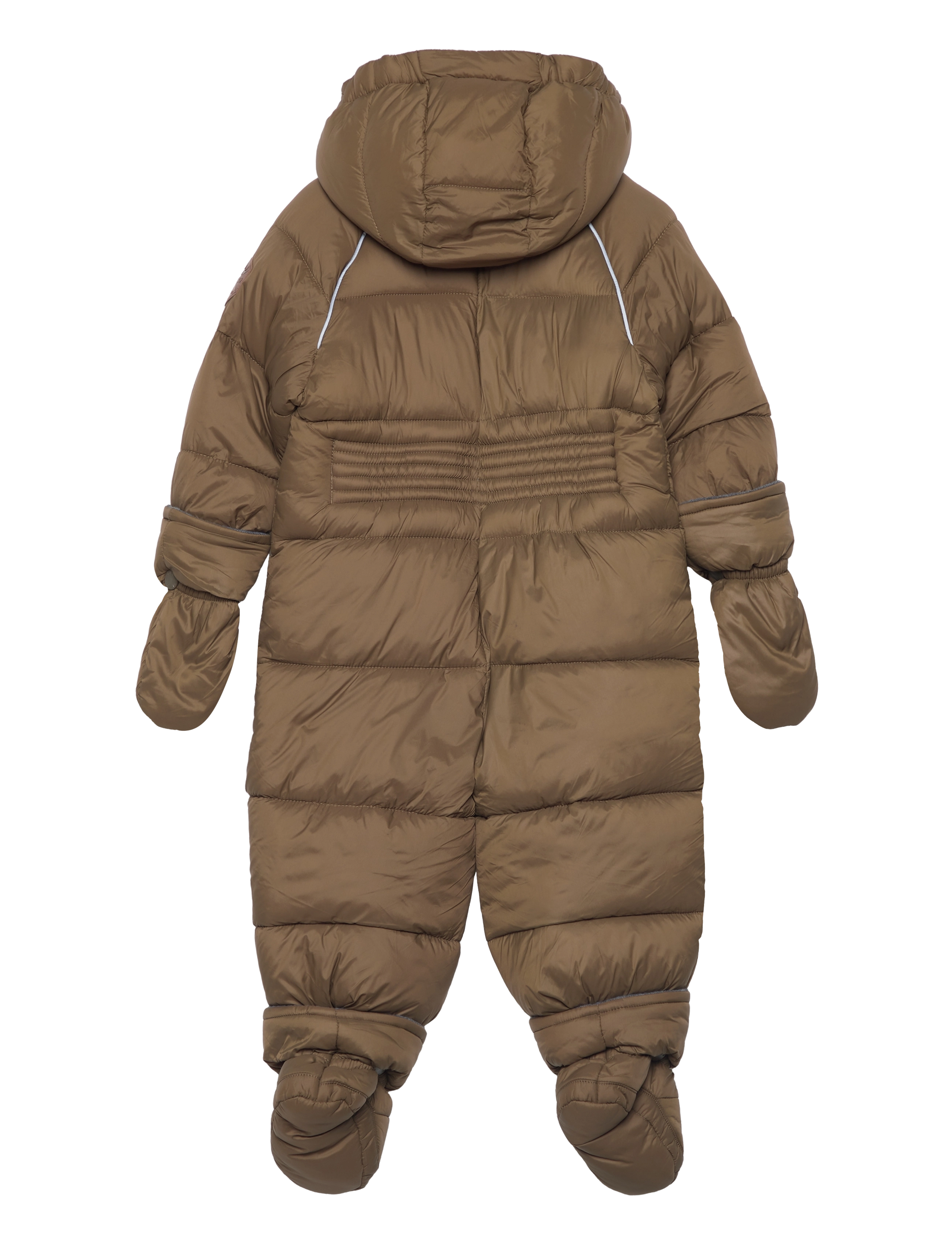 mikk-line - Puff Baby Suit w Acc Rec. - børn - beech - 1