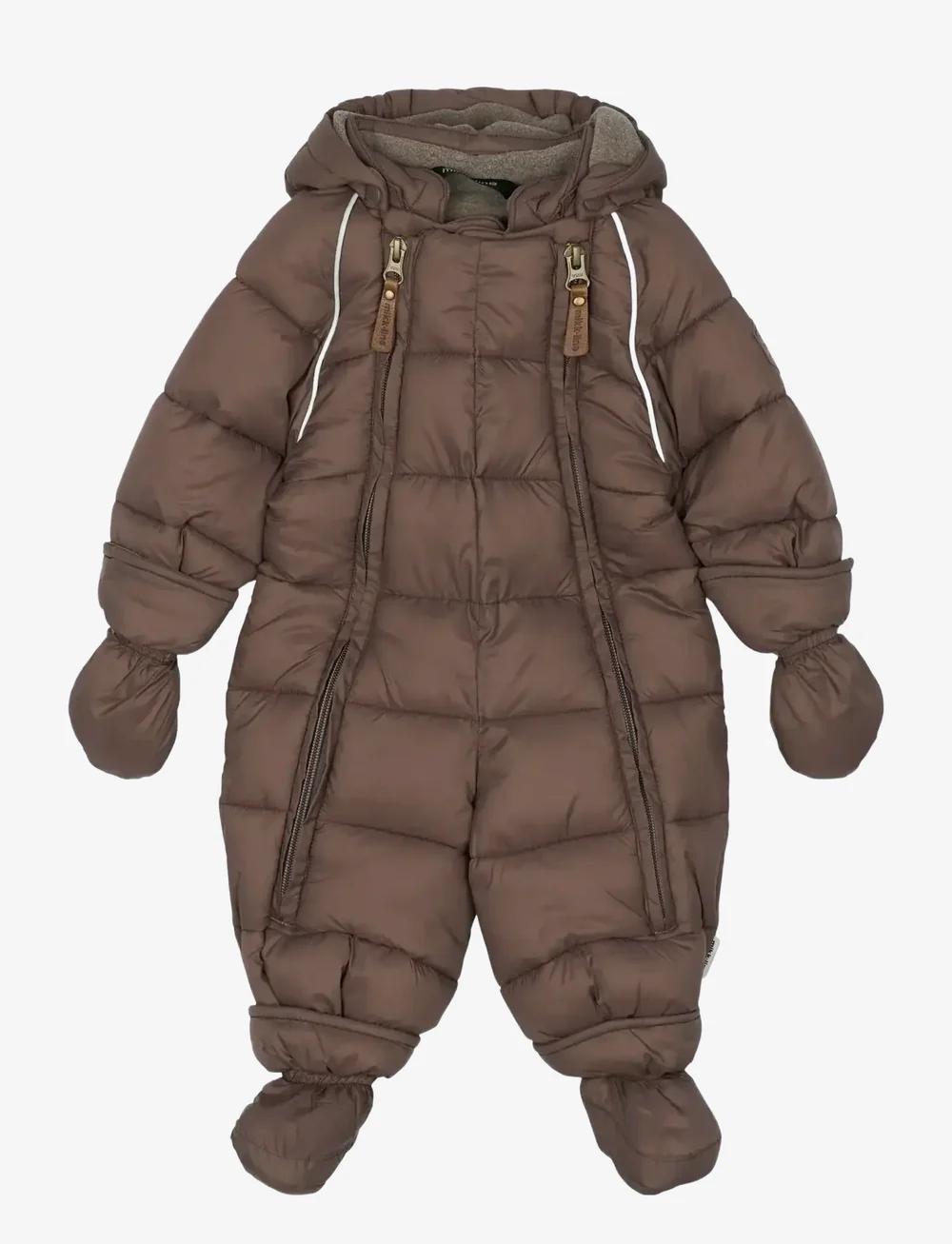 mikk-line - Puff Baby Suit w Acc Rec. - talvihaalarit - sparrow - 1