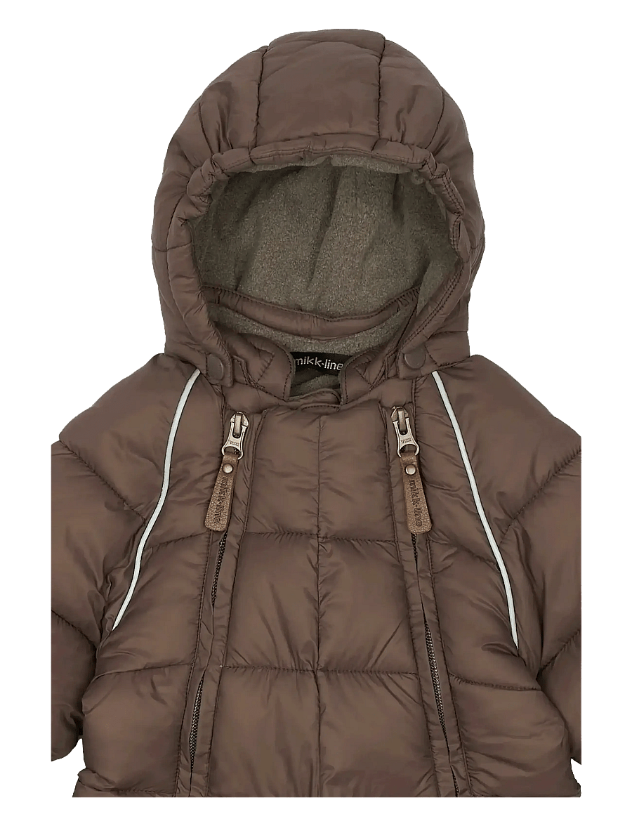 mikk-line - Puff Baby Suit w Acc Rec. - snowsuit - sparrow - 4