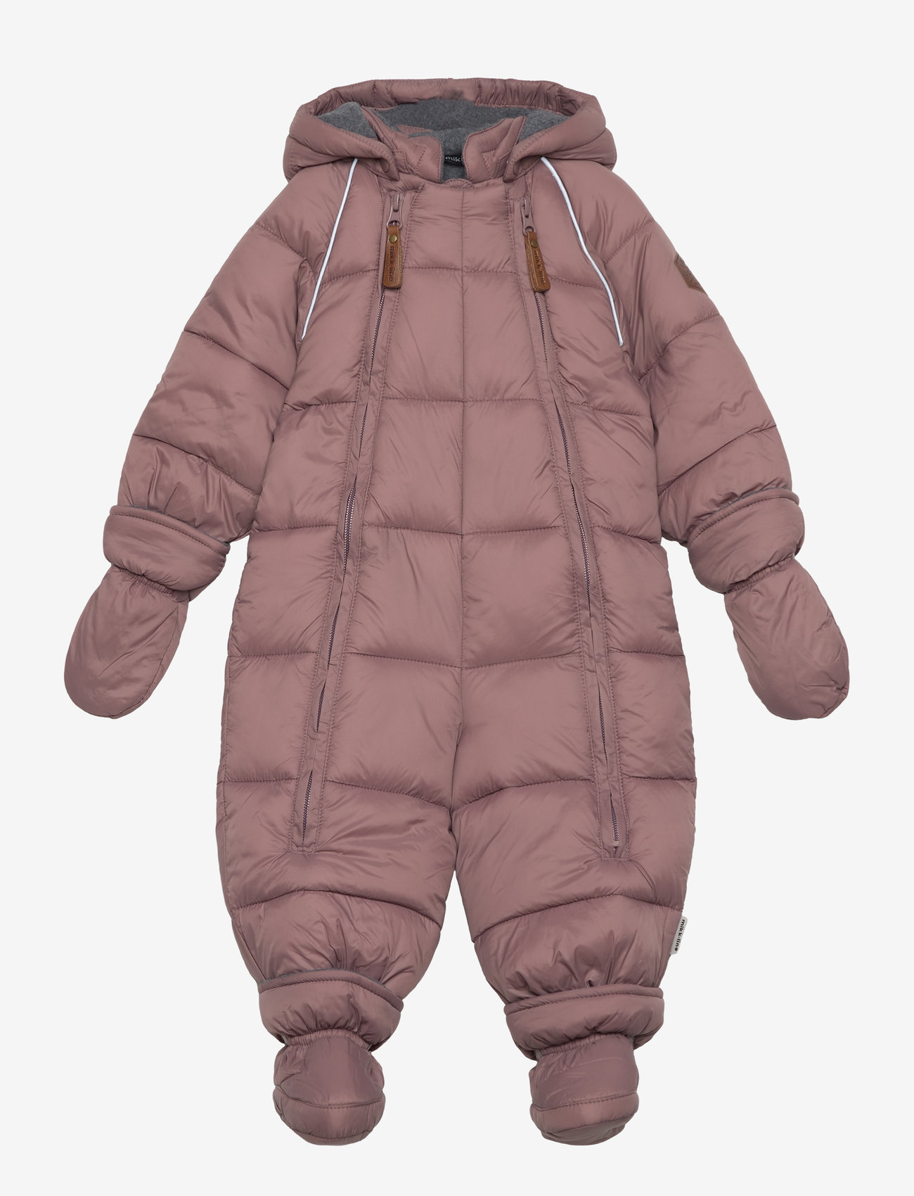 mikk-line - Puff Baby Suit w Acc Rec. - schneeanzug - twilight mauve - 0