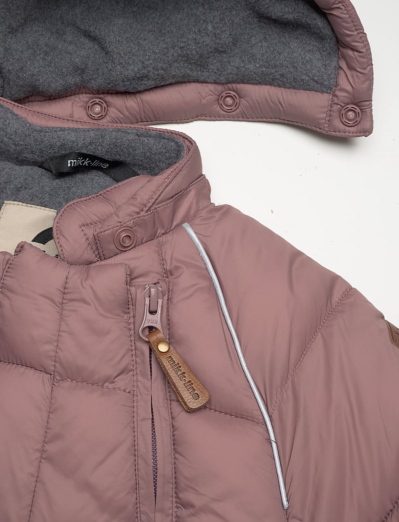 mikk-line - Puff Baby Suit w Acc Rec. - schneeanzug - twilight mauve - 3